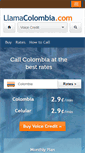 Mobile Screenshot of llamacolombia.com